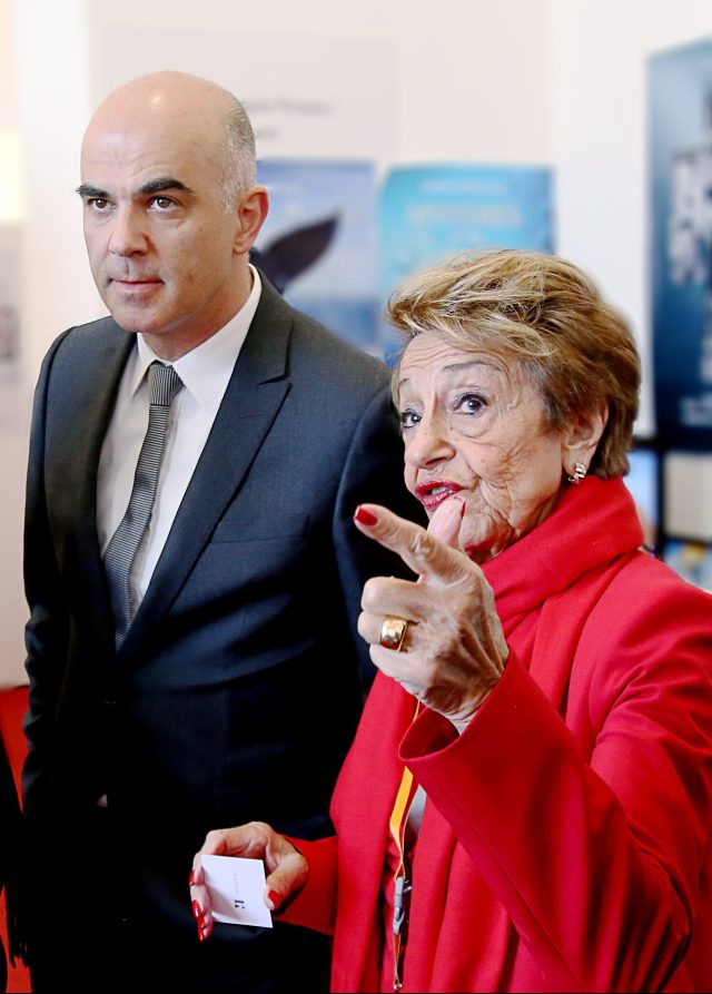Beki Probst & Alain Berset (Schweizer Bundesrat)