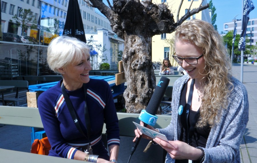 Rosie Arnold auf dem ADC Festival 2019