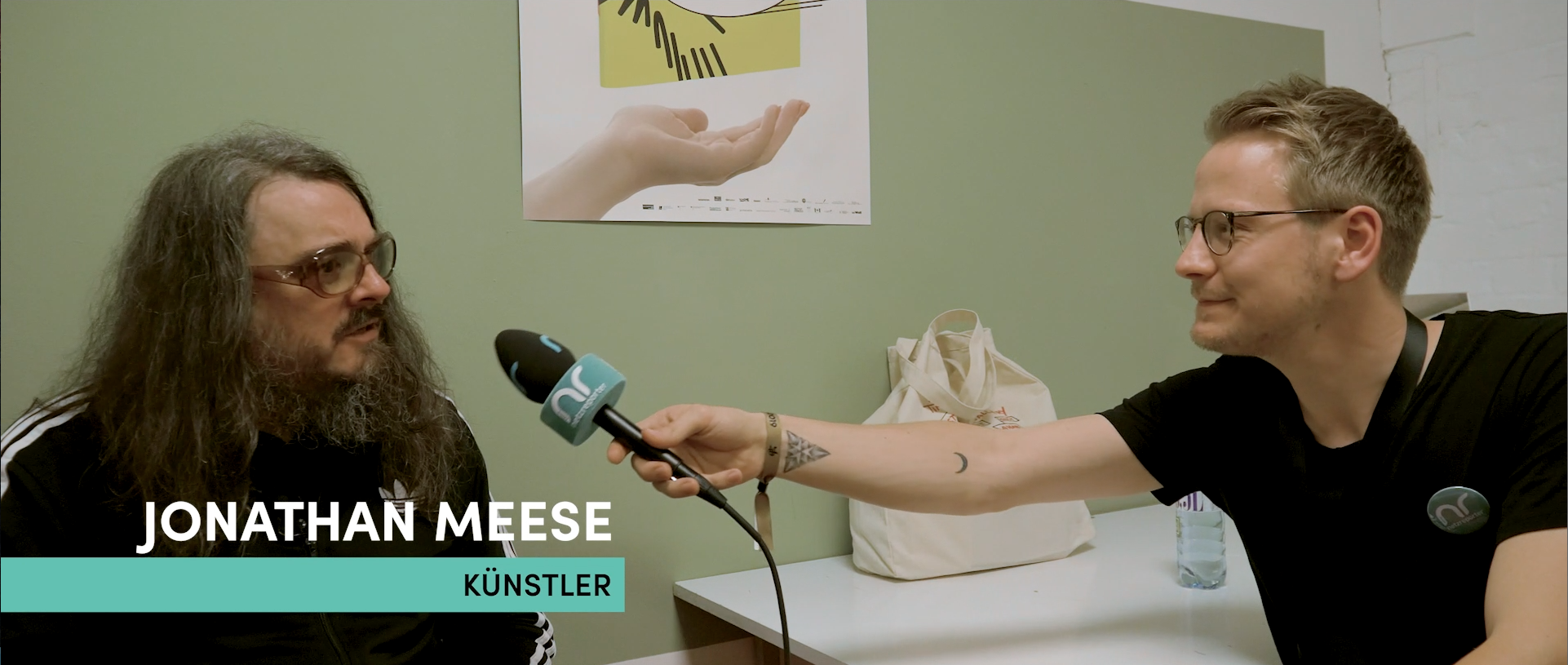 Jonathan Meese auf dem Art Directors Club Festival 2019