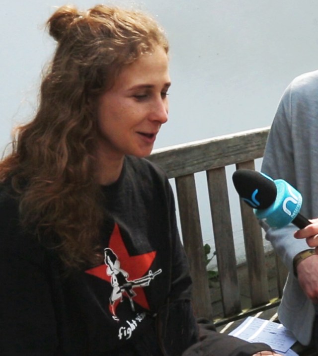 Pussy Riot Activist Maria Alyokhina at ADC Festival, May 2019